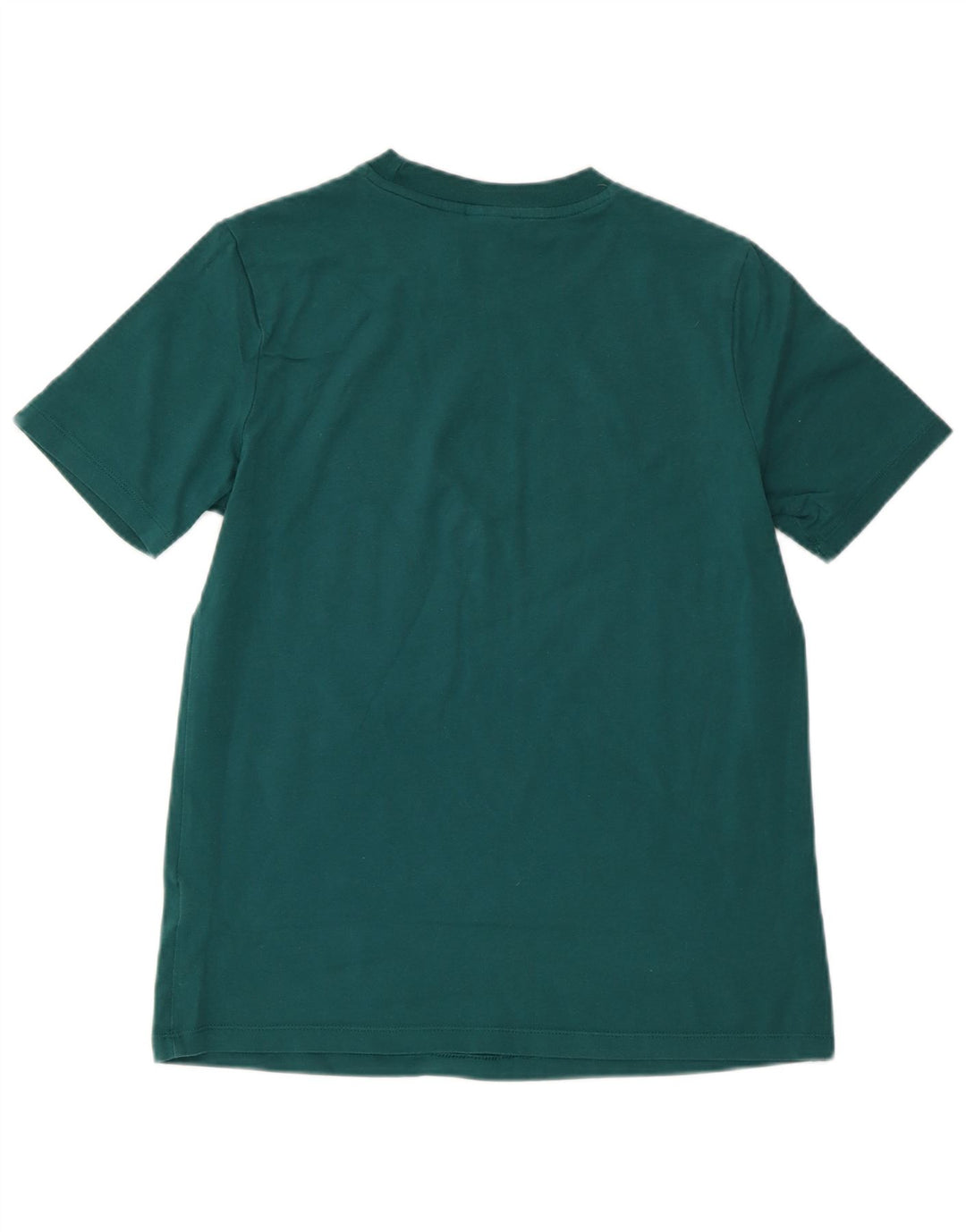 ADIDAS T-shirt graphique pour femme UK 12 en coton vert moyen