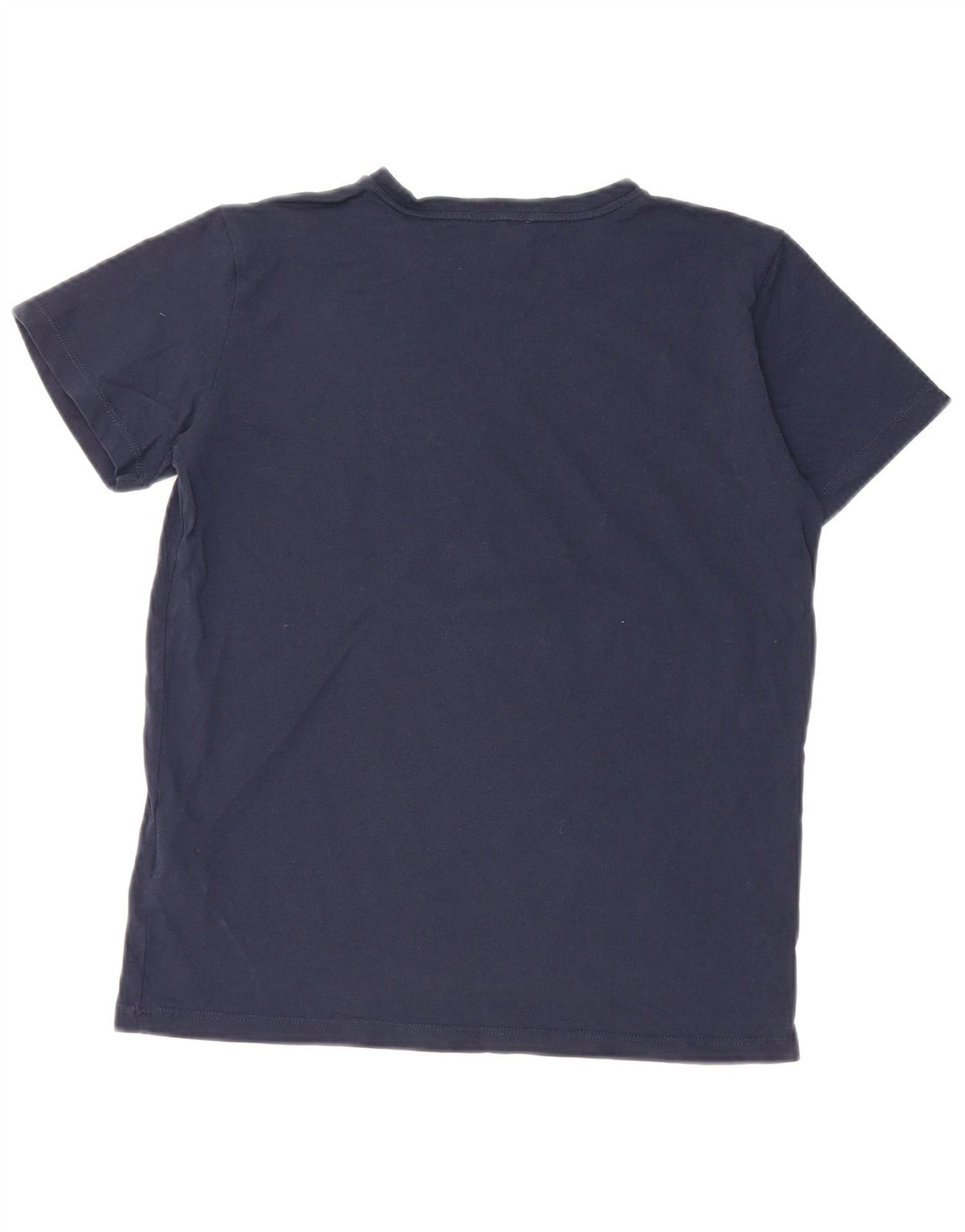 EMPORIO ARMANI Haut T-Shirt Graphique Garçon 13-14 ans Bleu Marine Coton