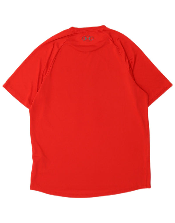 Under Armour T-Shirt Homme Rouge Moyen Polyester