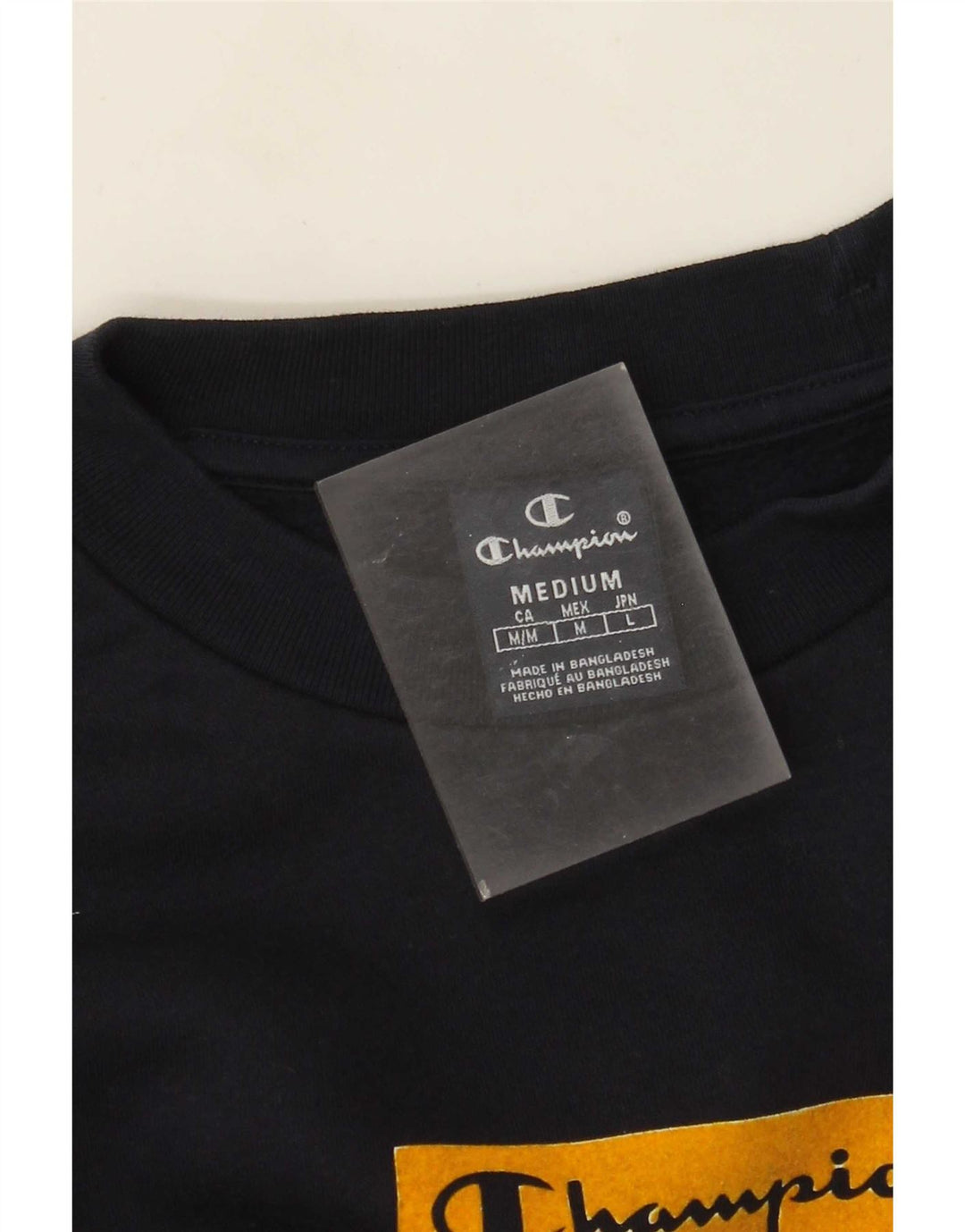Champion Sweat-Shirt Graphique Homme Noir Moyen