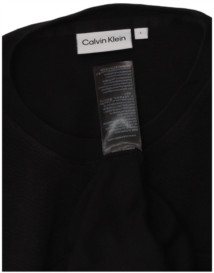 Calvin Klein T-Shirt Homme Grand Noir Coton