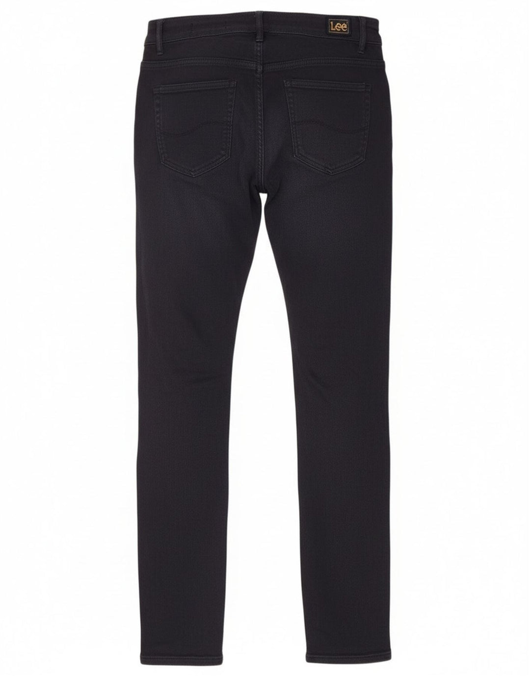 Lee Jean skinny taille moyenne pour femme Large W32 L34 Bleu marine Viscose