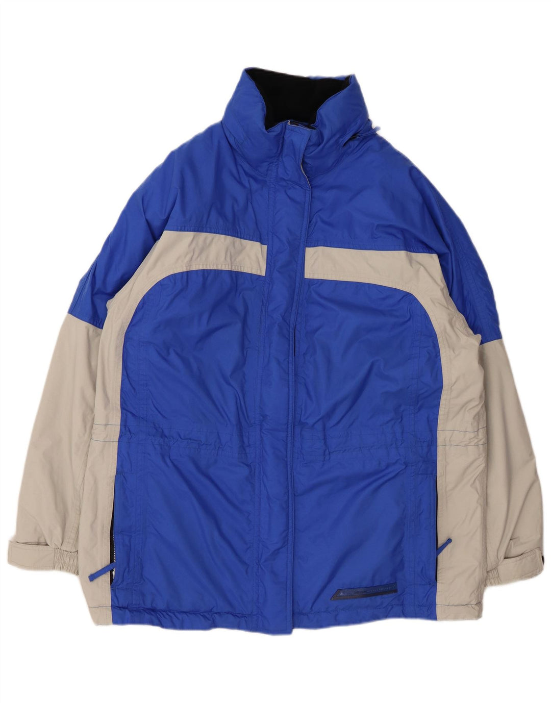 HIGH COLORADO Manteau coupe-vent surdimensionné pour femme EU 44 XL Bleu Colorblock