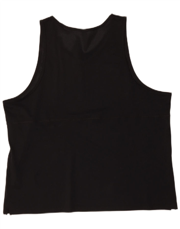 Nike Hommes Dri Fit Débardeur 2XL Noir Polyester