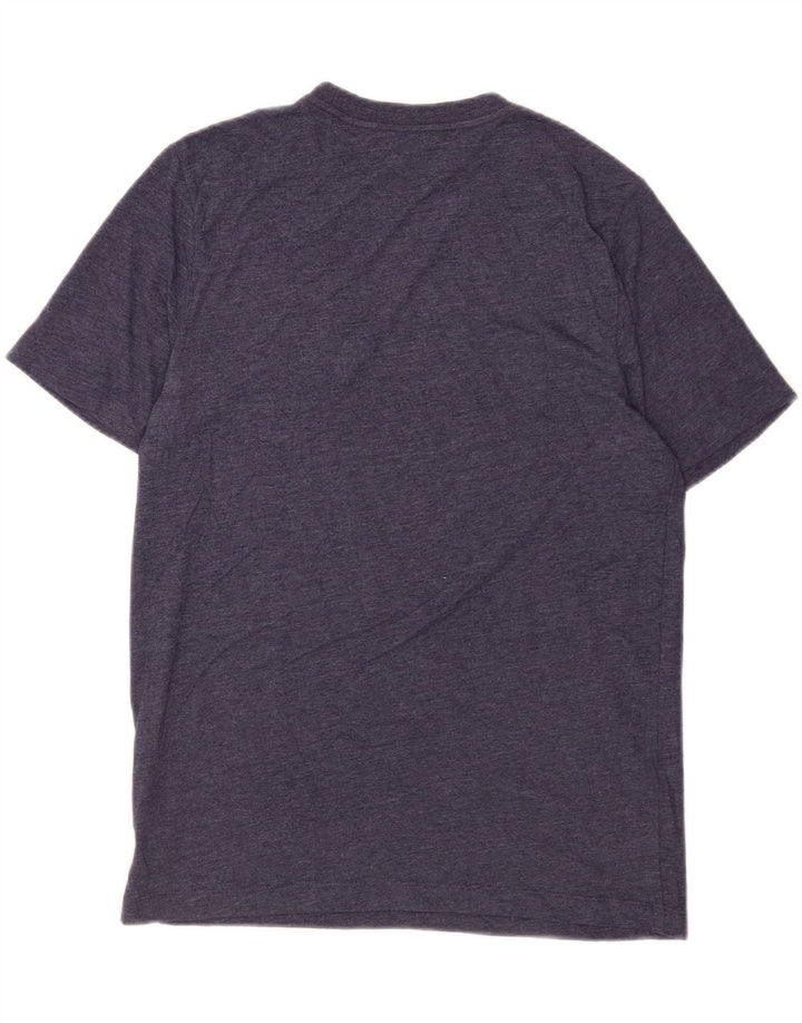 Puma T-Shirt Graphique Homme Bleu Marine Moyen Moucheté Coton