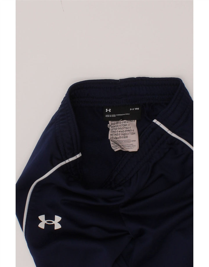 Under Armour Pantalon de Survêtement Garçon 2-3 ans Bleu Marine Polyester