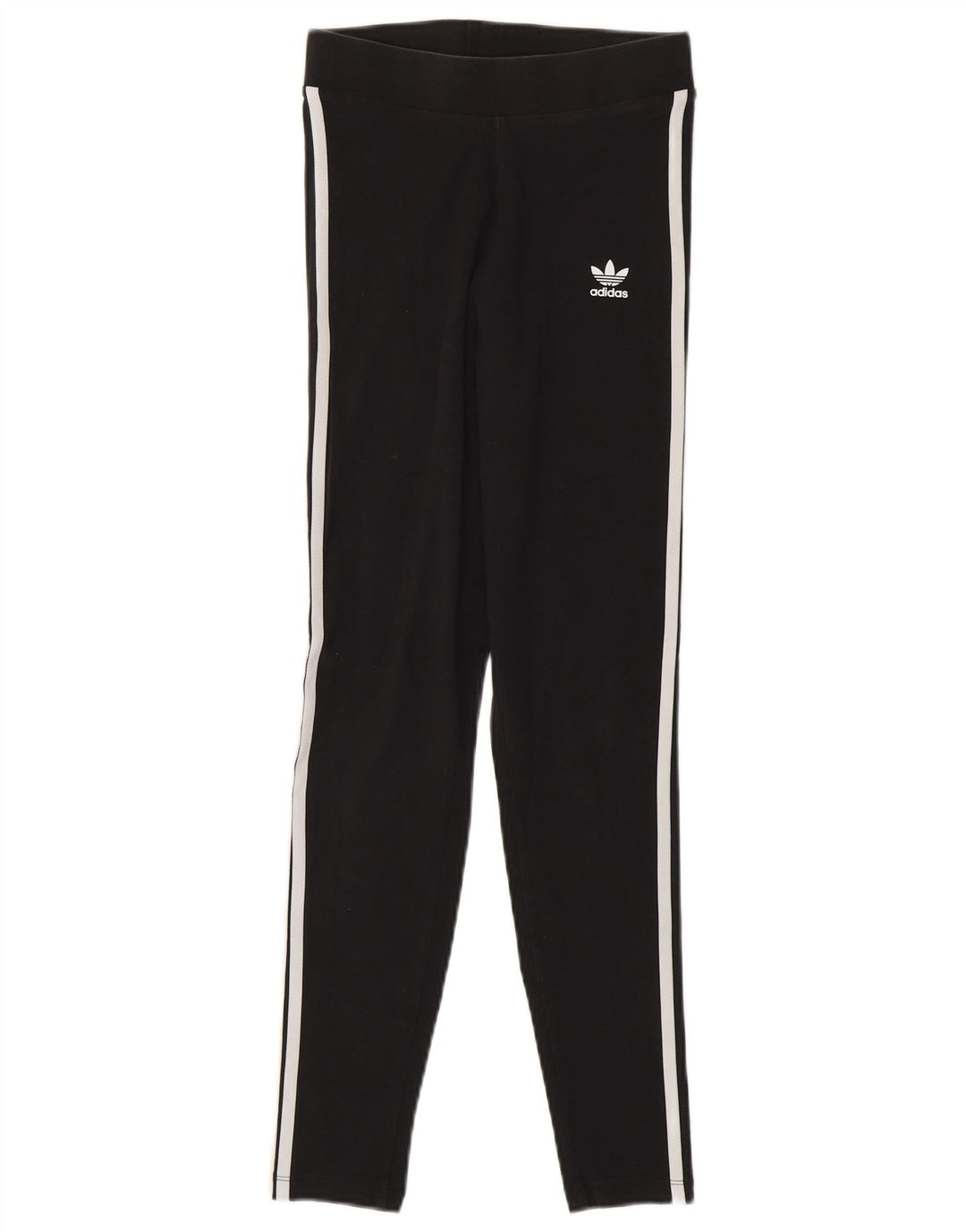 Adidas Leggings Femme UK 8 Petit Coton Noir