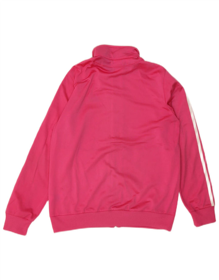 Veste de survêtement Adidas Fille 13-14 ans Rose Polyester