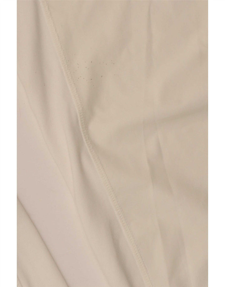 Nike Pantalon de survêtement Dri Fit pour femme UK 14 Medium Blanc Colourblock
