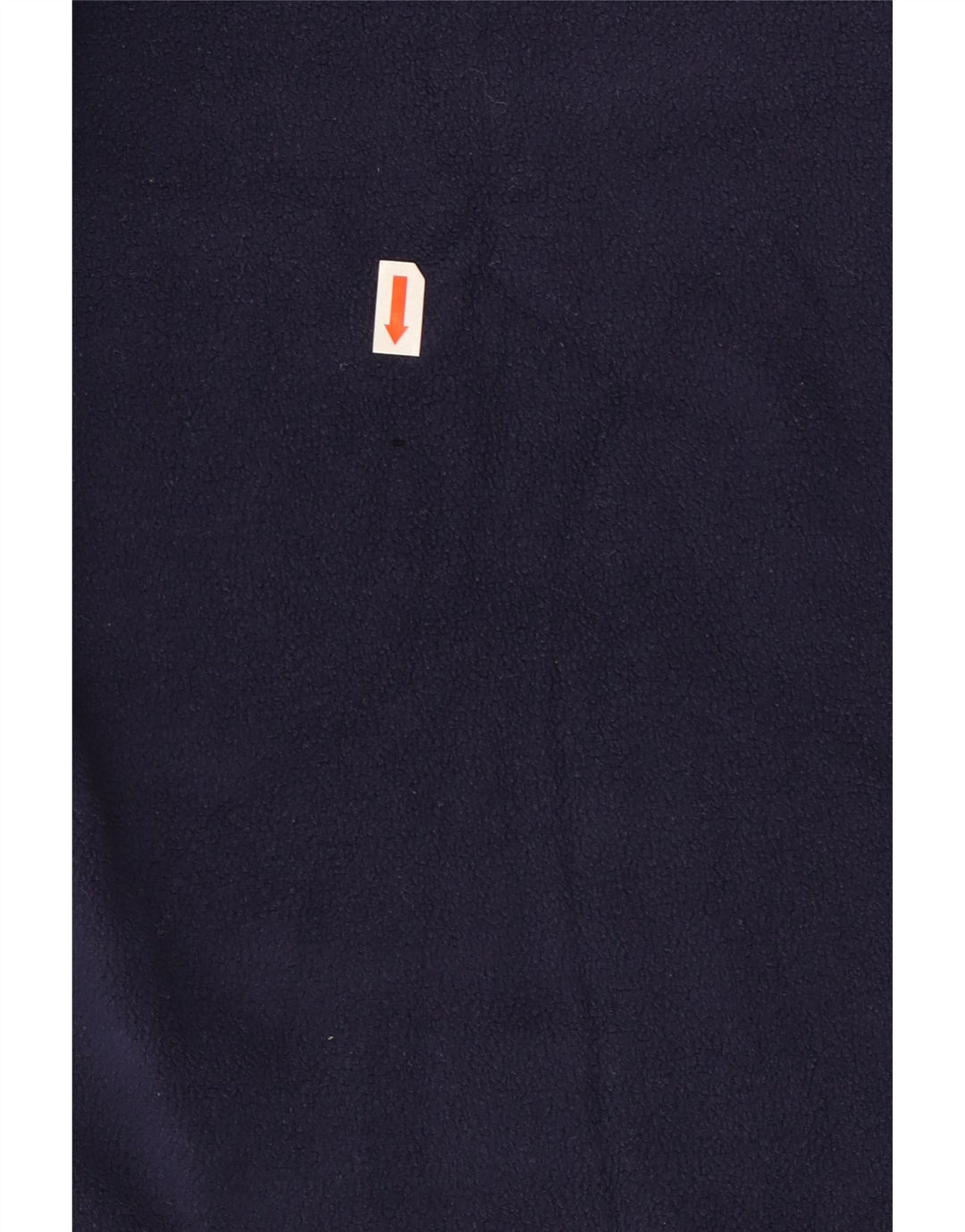 Kappa Pull polaire à col zippé pour homme, grand, bleu marine, polyester