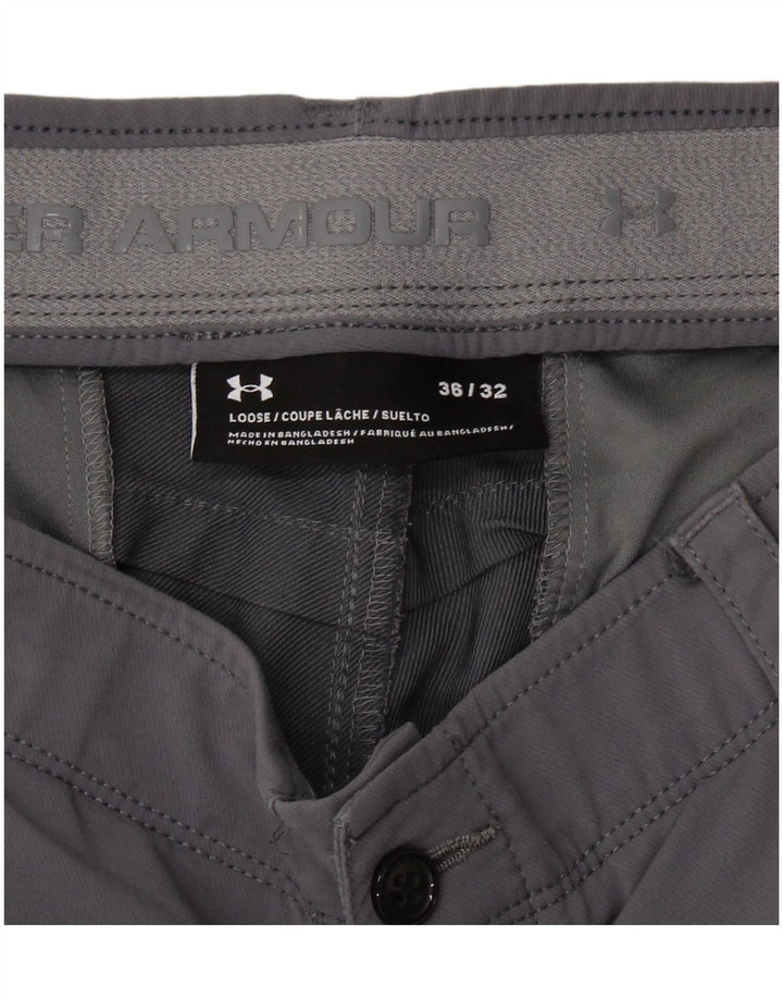 UNDER ARMOUR Pantalon Chino Slim Homme W36 L32 Gris