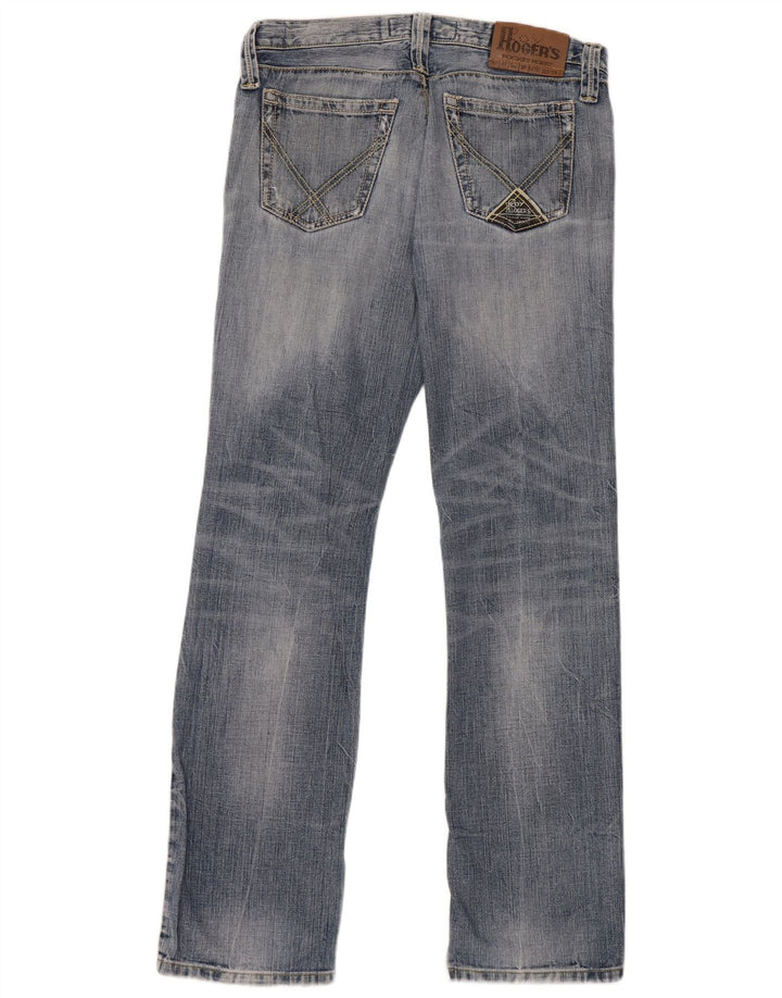 Roy Rogers Jean droit vieilli pour homme W31 L33 en coton bleu