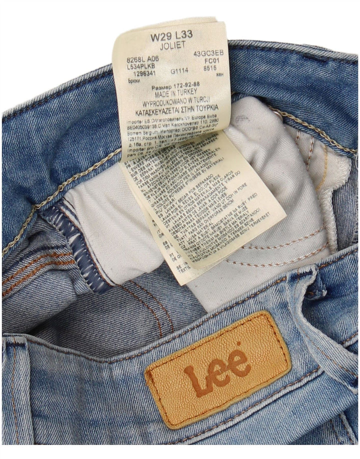 Lee Femme Joliet Bootcut Jeans W29 L33 Bleu Coton