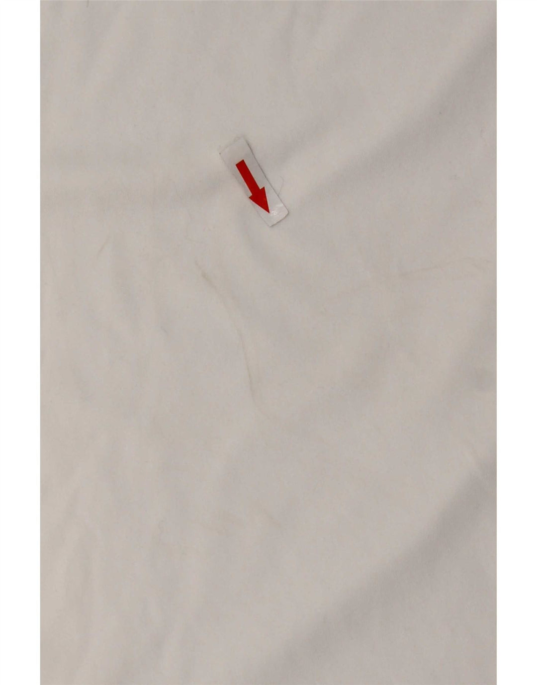 Nike T-shirt graphique pour hommes UK 39/40 Polyester color block blanc moyen