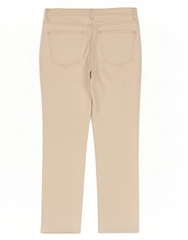 Topshop Jean droit femme W30 L26 coton blanc