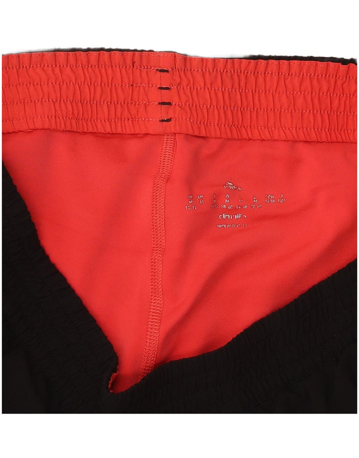 ADIDAS Short de sport Climalite pour femme UK 12/14 Polyester noir moyen