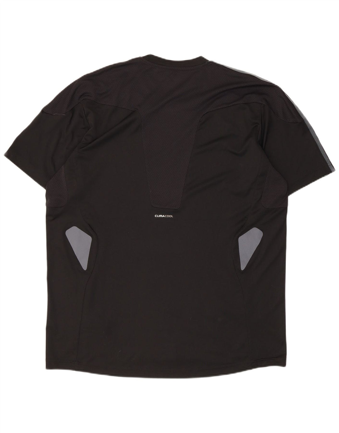 Adidas Hommes Climacool T-Shirt Top XL Noir Colorblock Polyester