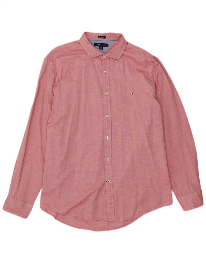 Tommy Hilfiger Chemise Homme XL Rouge Coton
