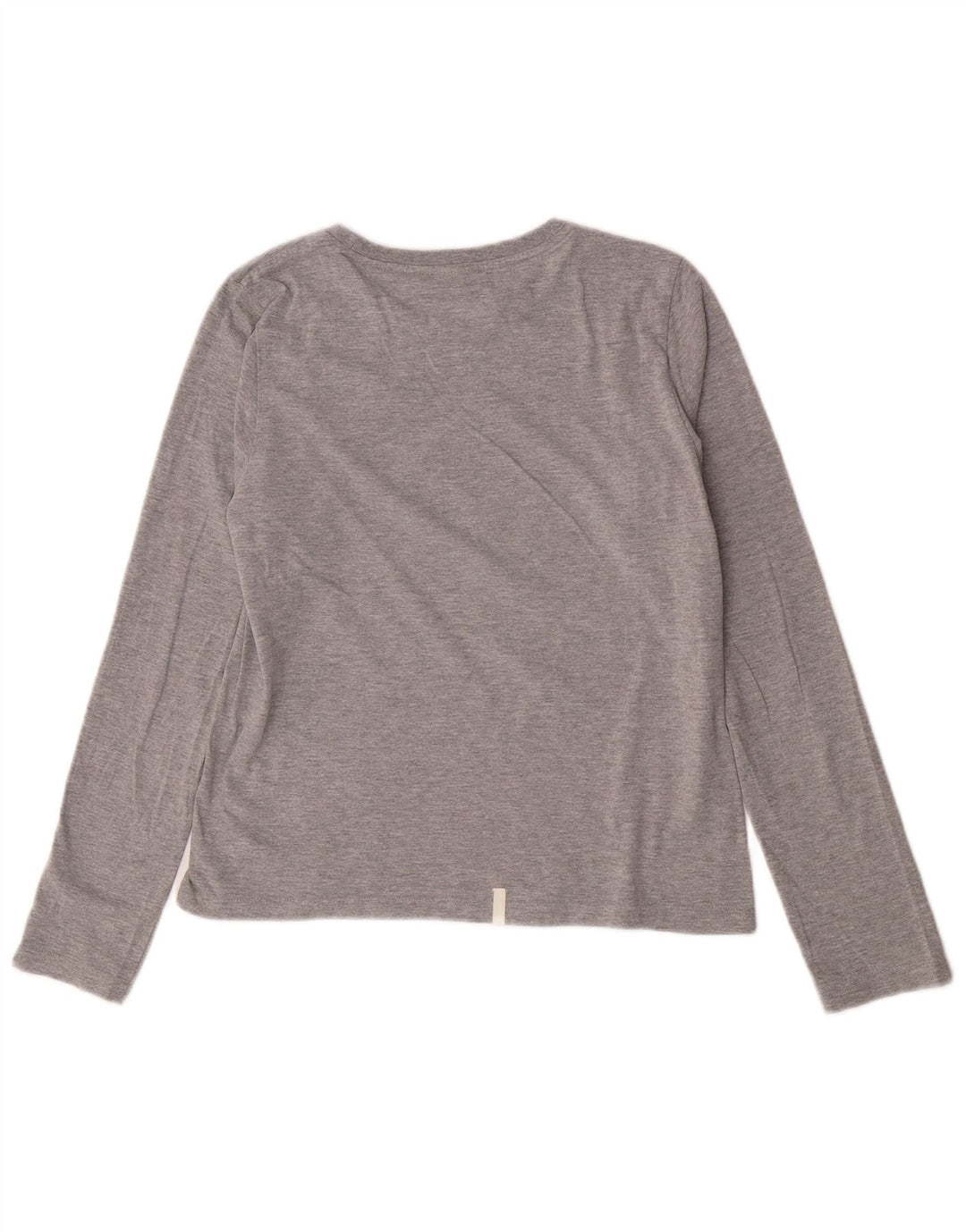 Puma Haut graphique à manches longues pour femme UK 14 Large Gris
