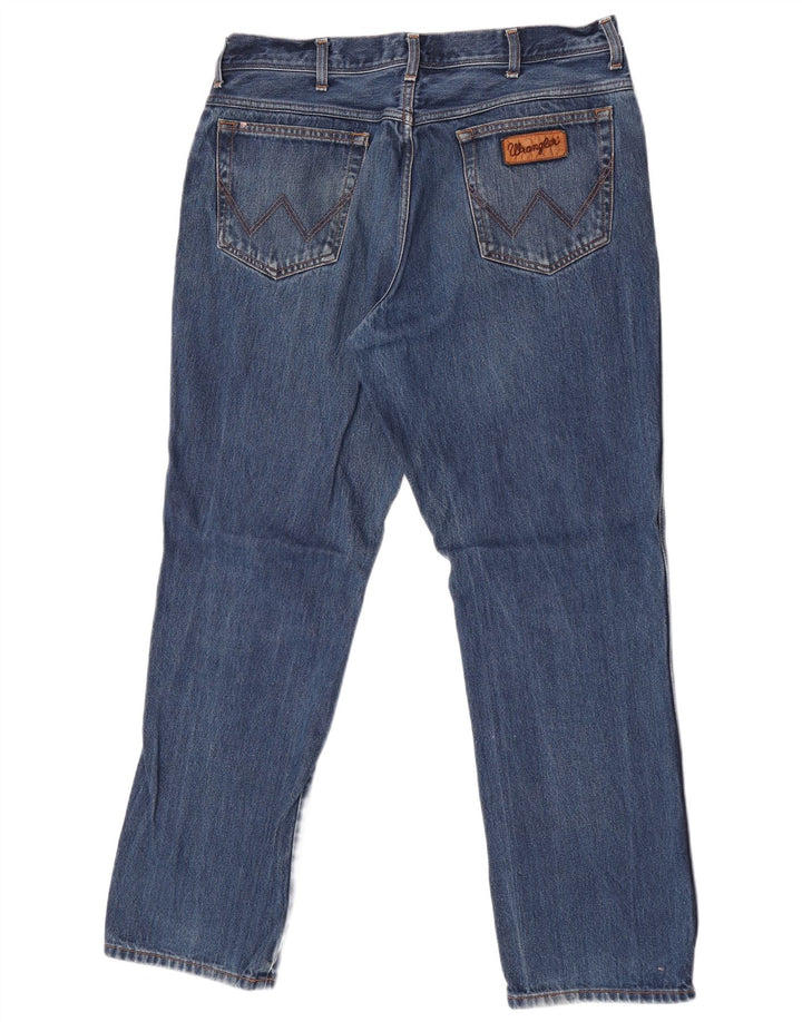 Wrangler Jean Droit Texas Homme W38 L32 Bleu Coton