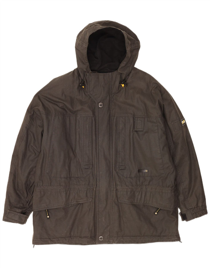 NAVIGARE Veste coupe-vent à capuche pour homme UK 42 XL Gris