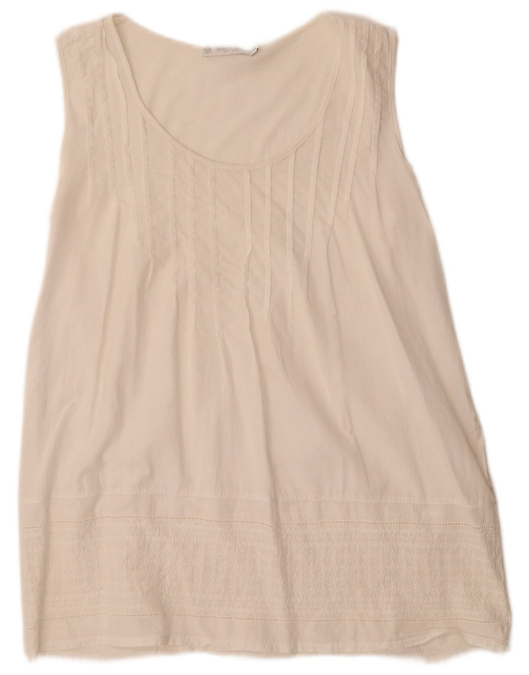 North Sails Chemisier sans manches pour femme UK 10 Petit Blanc