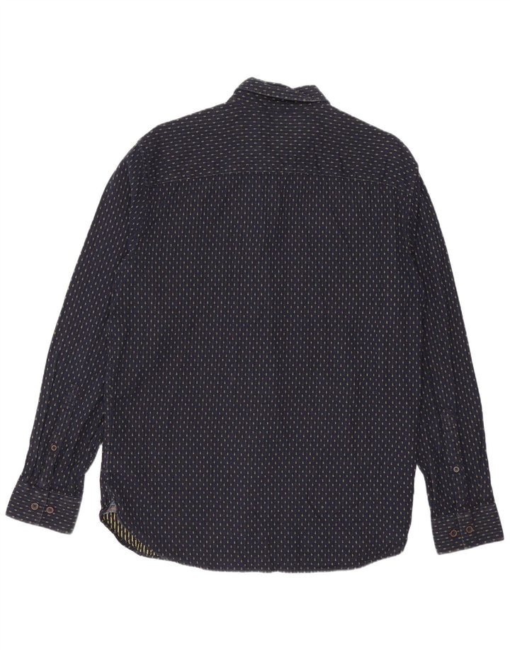 Joules Chemise Coupe Classique Homme Bleu Marine Moyen Rayé Coton