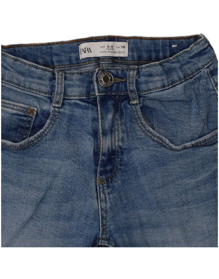 Short en jean Zara garçon 5-6 ans W20 bleu