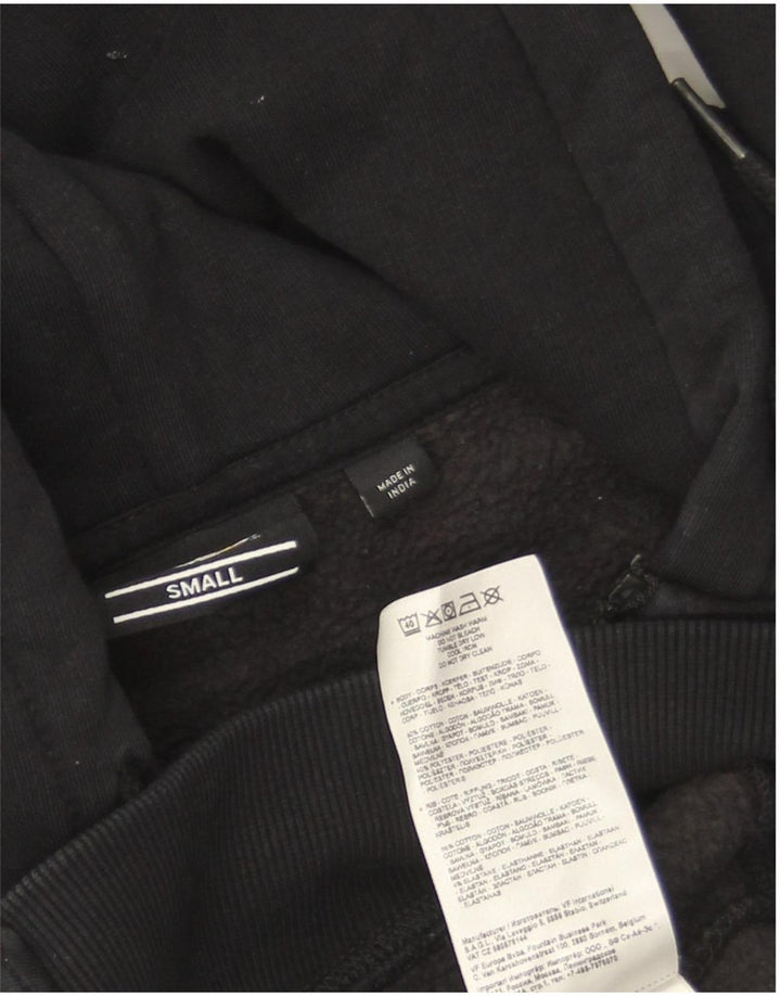 Dickies Pull à capuche zippé pour homme Petit coton noir