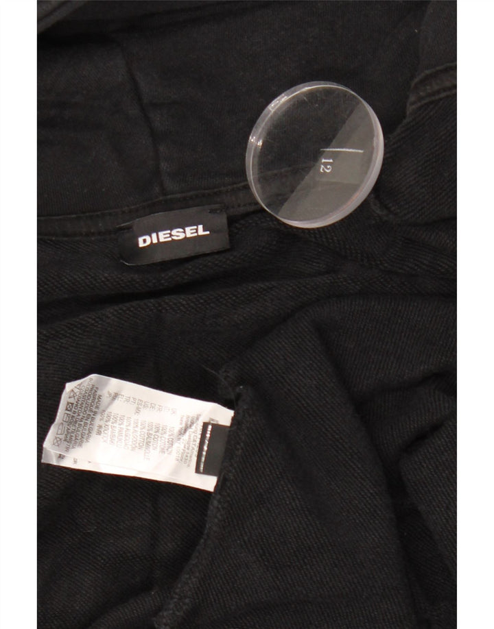 Diesel Garçon 11-12 ans Noir Coton