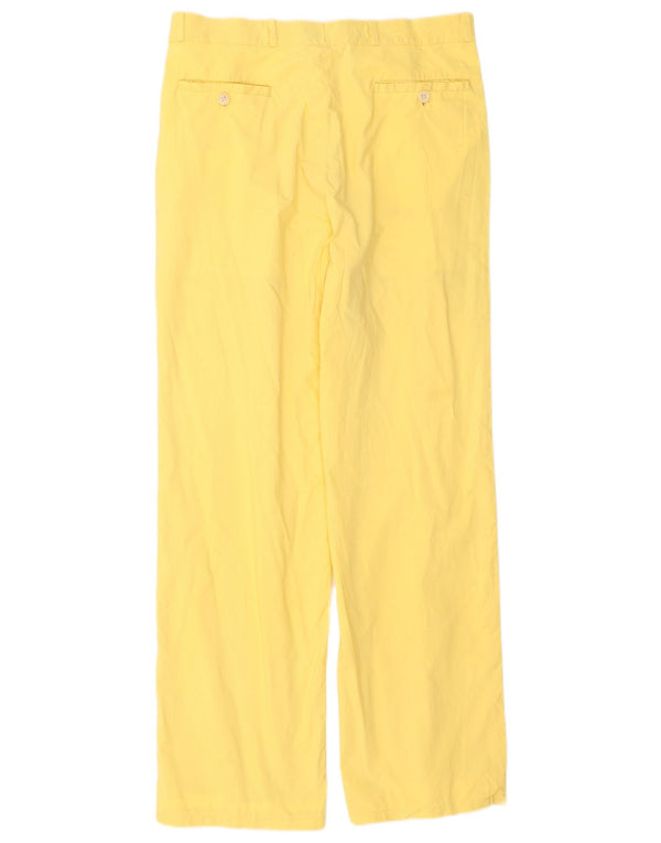 Boggi Pantalon de costume pour homme IT 48 Medium W28 L30 Jaune