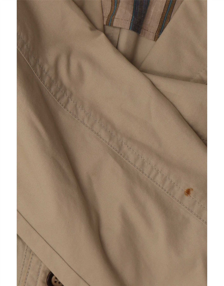 veste utilitaire homme vintage UK 40 Grand coton beige