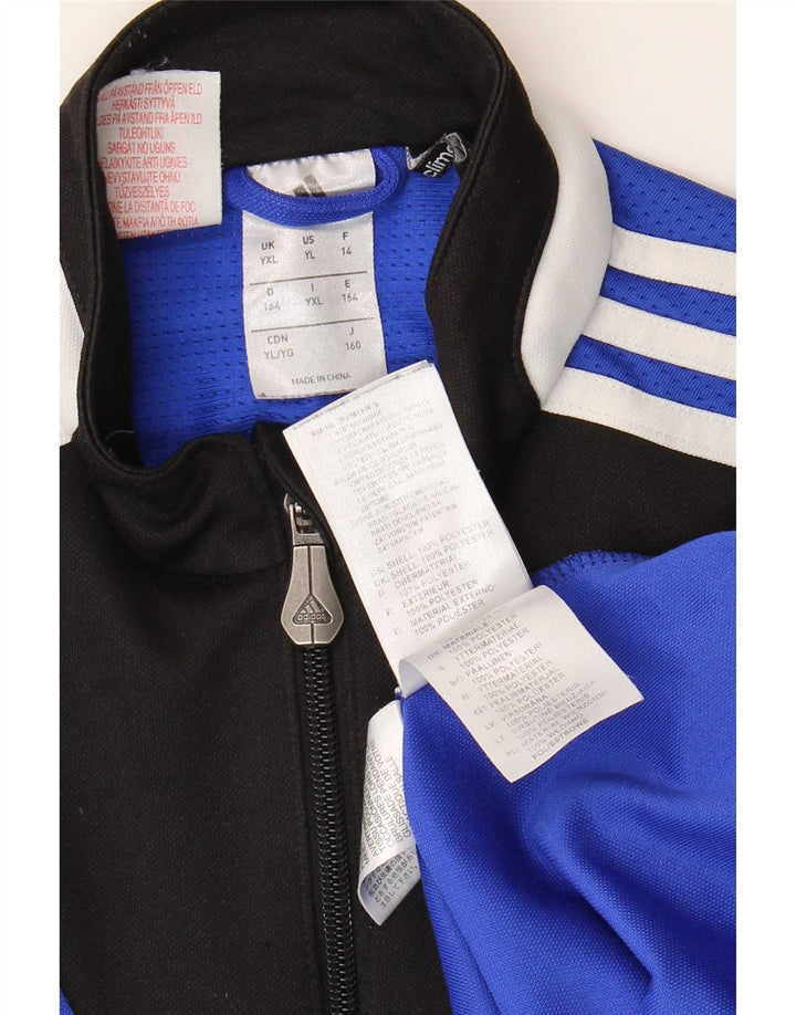 Adidas Garçon Climacool Pull Survêtement Top 13-14 Ans XL Bleu