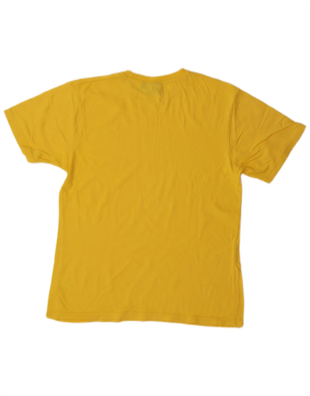 Reebok T-Shirt Top Homme Jaune Moyen Coton