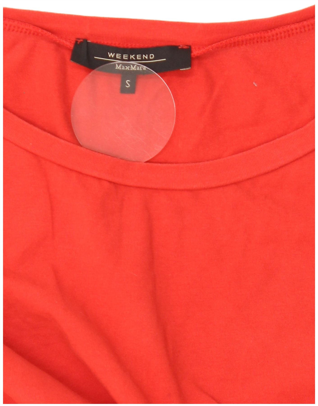 Max Mara Haut de week-end pour femme à manches 3/4 UK 10 Small Rouge
