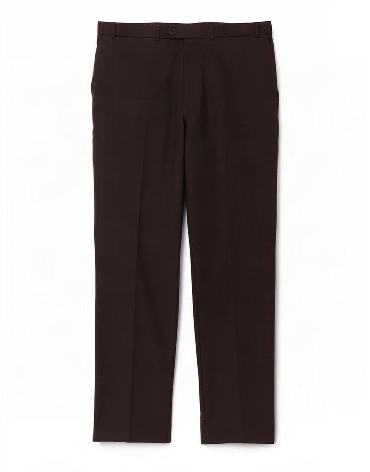 Marks & Spencer Pantalon de costume droit pour homme W40 L31 Laine noire