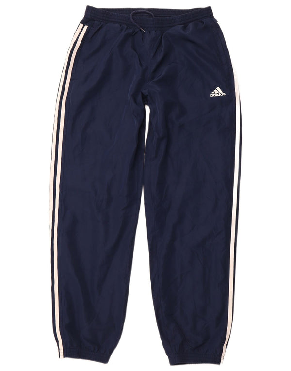 ADIDAS Pantalon de survêtement femme Joggers bleu marine moyen polyester sport