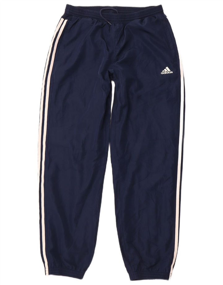 ADIDAS Pantalon de survêtement femme Joggers bleu marine moyen polyester sport