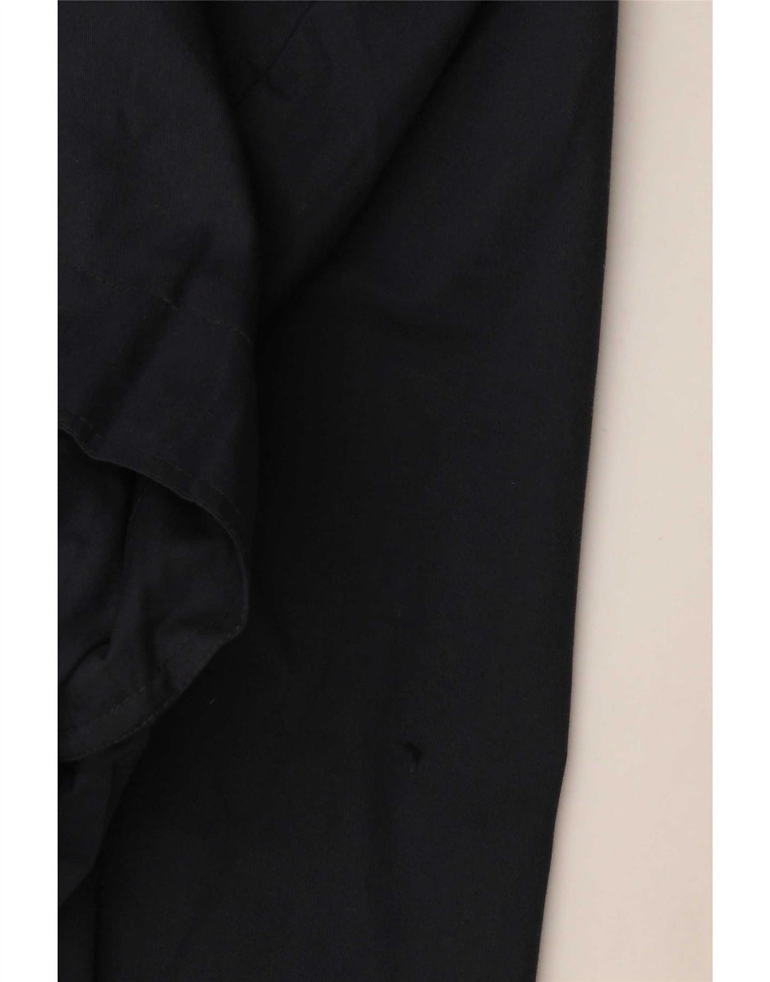 vintage Mens Trench Coat UK 42 XL Bleu Marine Polyester