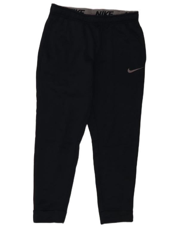 Nike Pantalon de survêtement Therma-Fit pour homme Bleu marine moyen Polyester