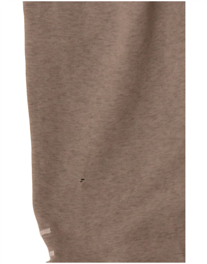 NIKE Pantalon de survêtement graphique pour femme Joggers UK 10 Small Gris Coton