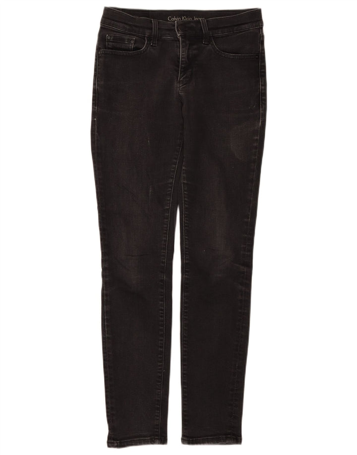 CALVIN KLEIN Jean Skinny Femme W26 L29 Noir
