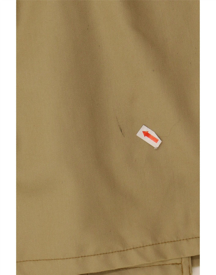 VINTAGE Womens Hooded Utility Jacket UK 14 Medium Beige Vintage Vintage and Second-Hand Vintage from Messina Hembry 