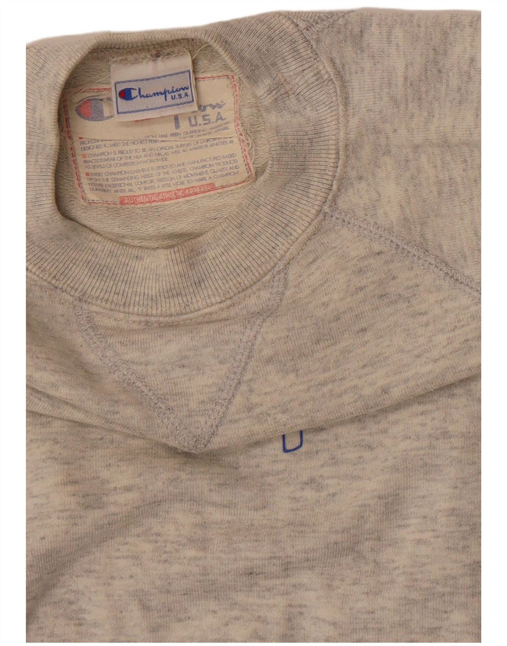 Champion Sweat-shirt surdimensionné graphique pour fille 9-10 ans Gris moyen