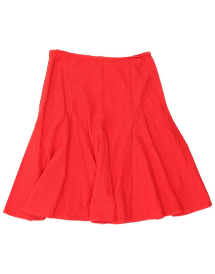 Moschino Jupe Évasée Femme IT 40 Small W28 Rouge