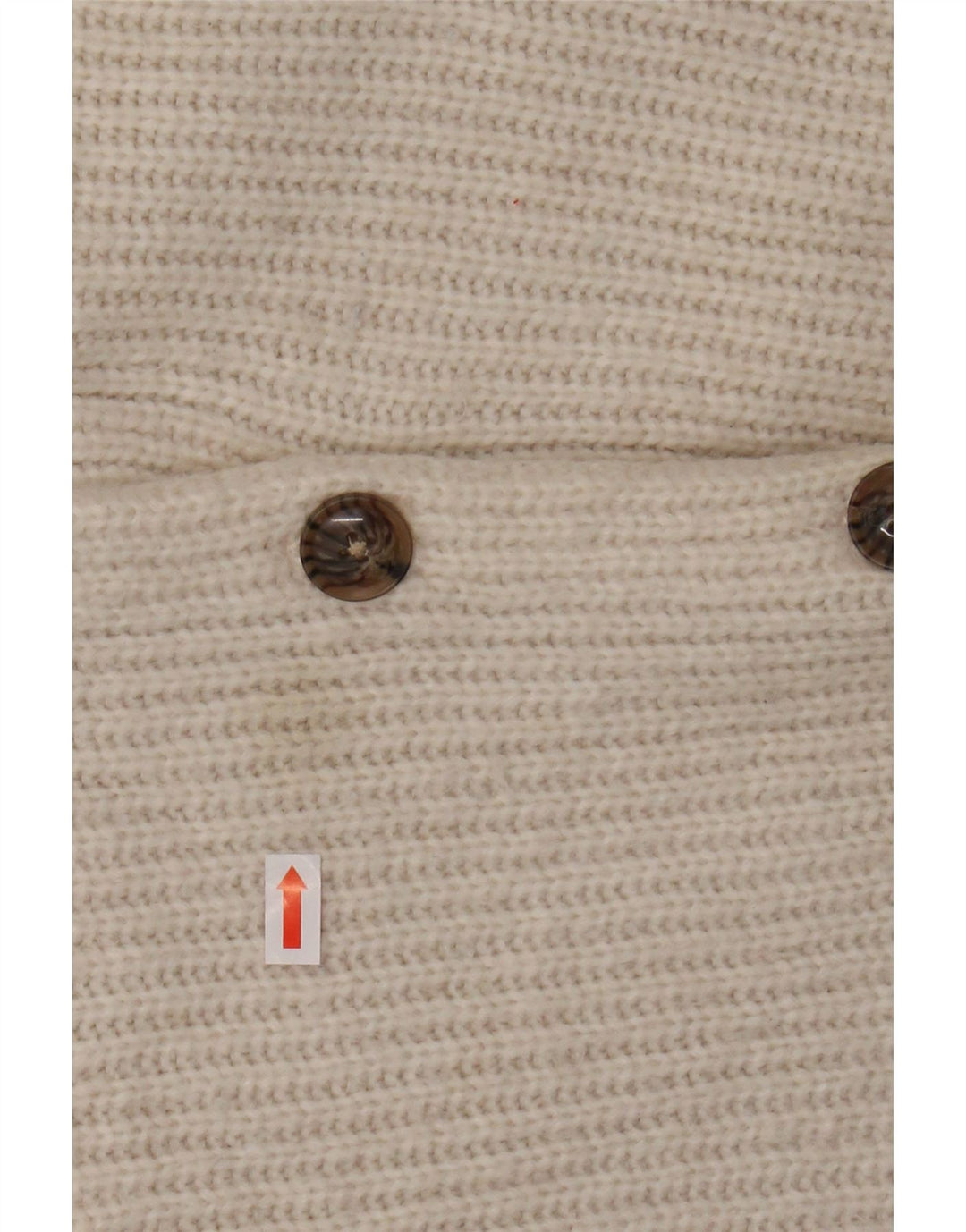 FAT FACE Cardigan court surdimensionné pour femme UK 10 Petit nylon blanc