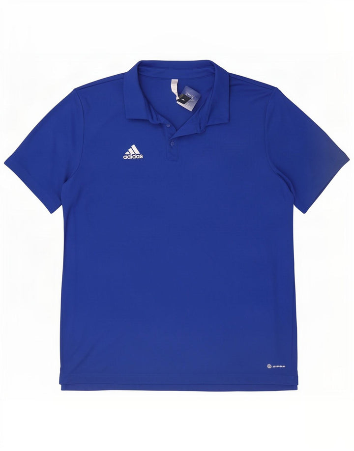 Adidas Polo Aeroready Homme 2XL Bleu Polyester