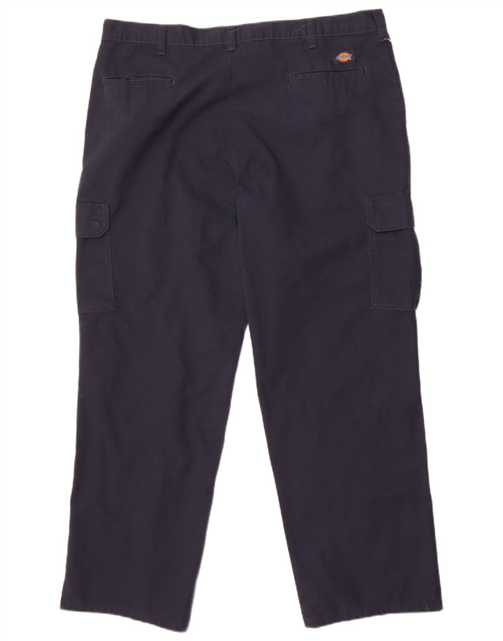 Dickies Pantalon Cargo Droit Homme W40 L30 Bleu Marine Polyester