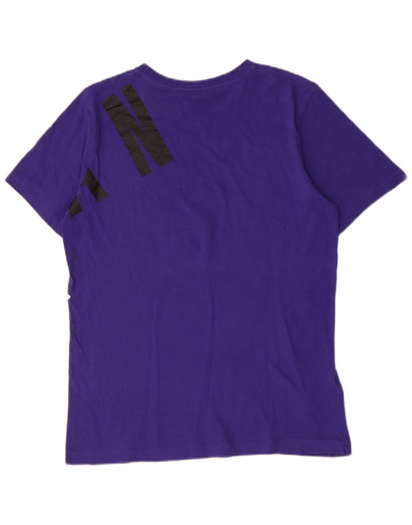 Jordan T-shirt graphique pour garçon 13-14 ans XL Violet Coton