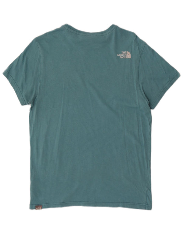 The North Face T-Shirt Homme Haut Petit Bleu Coton